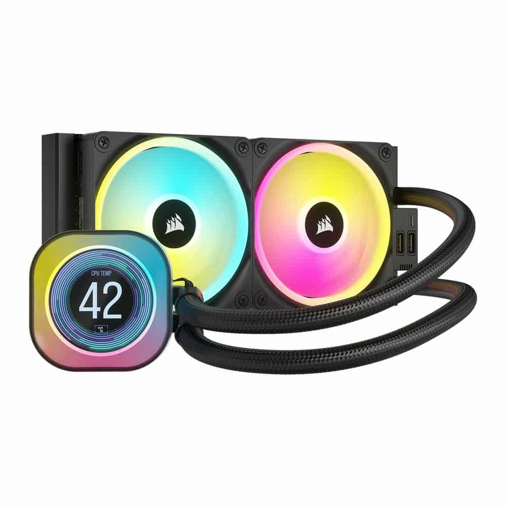 Corsair iCUE LINK H100i LCD 240mm Intel/AMD CPU Liquid Cooler